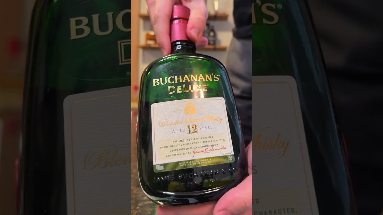 Provando Whisky Buchanan's Deluxe 12 Anos