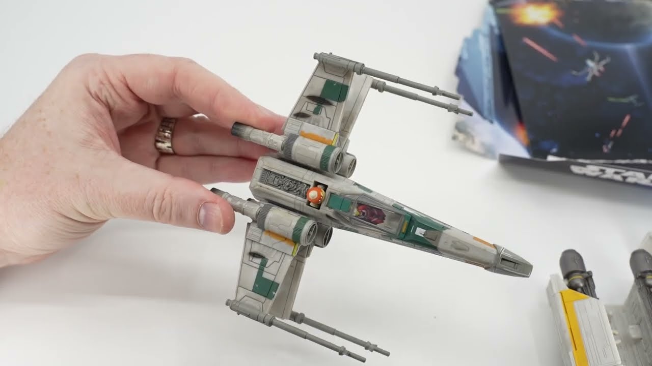 Micro Galaxy - Landspeeder, Hera's X-wing, & Phantom review - YouTube