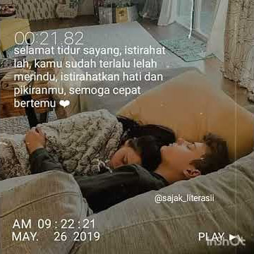 Snap WA selamat tidur buat pacar jarak jauh
