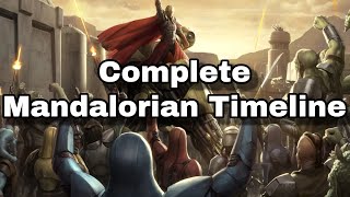 The Entire Mandalorian Timeline [Legends]