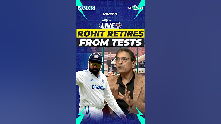 🚨रोहित ने टेस्ट से संन्यास लिया🚨क्रिकबज लाइव पर हर्षा भोगले और एडम गिलक्रिस्ट की प्रतिक्रिया #रोहितशर्मा