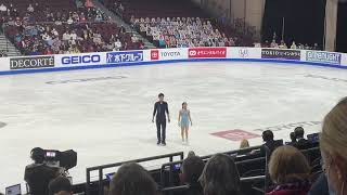 Skate America 2021 Riki Miura and Ryuichi Kihara pairs short program