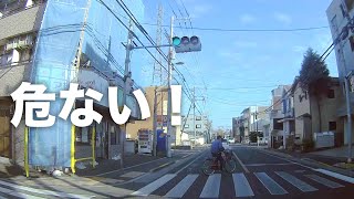 自転車との事故から身を守る方法を考えました