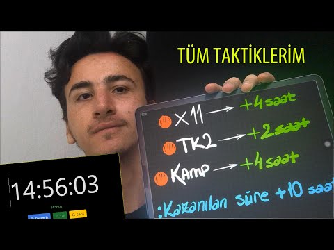 Nasıl Saatlerce SIKILMADAN Çalışabiliyorum? | +12 Saat GARANTİLİ!