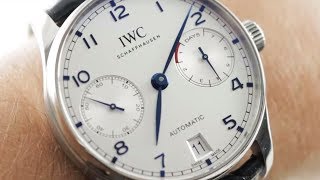 IWC Portuguese Automatic 7-Days 5007-05 IWC Watch Review