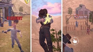 Wild West Sniper: Cowboy War Levels 1-20 Gameplay screenshot 3