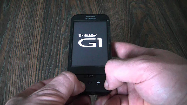 How To Hard Reset An HTC G1 Dream Smartphone