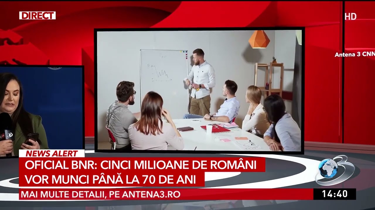 Oficial BNR: Cinci milioane de români vor munci până la 70 de ani