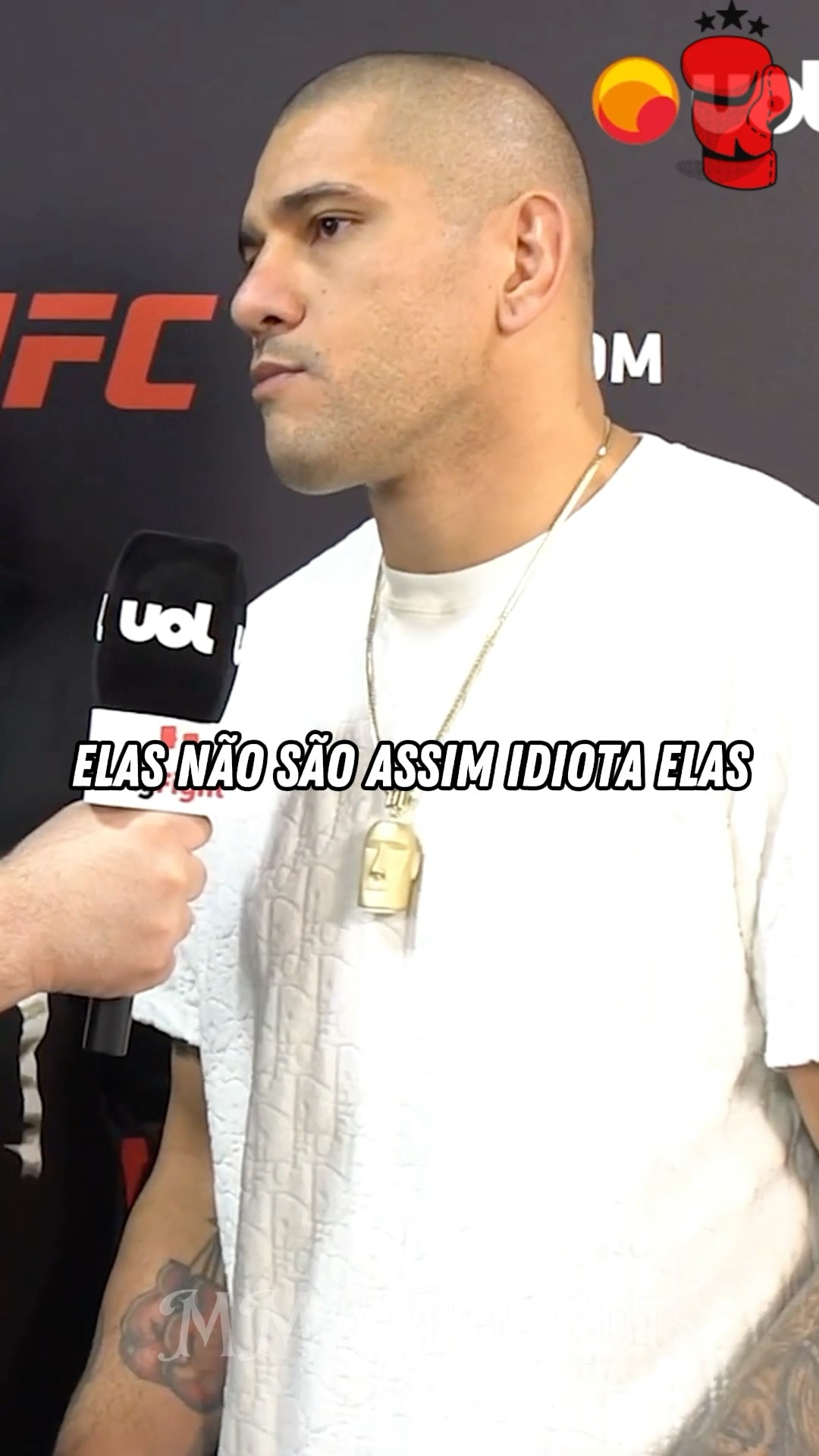 ALEX POATAN FALA DA CONFUSÃO COM JAMAHAL HILL #mma #luta #boxe #ufc #foryou #shortsfeed #brasil
