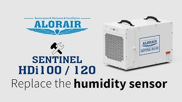 Replace the Humidity Sensor in Sentinel HDi100 & 120 Dehumidifier