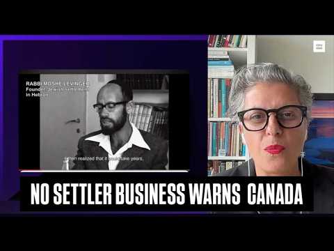 CANADA WARNS NOT TO DO BUSINESS WITH SETTLEMENTS IN OCCUPIED WEST BANK