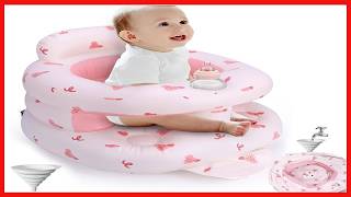 Inflatable Baby Seat with Built-In Pump and Water Injection for Stability screenshot 2
