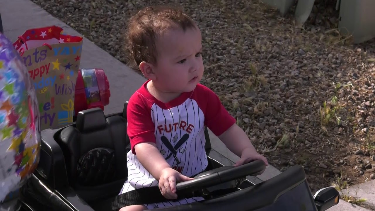 BCSO BCFD Birthday Parade for Ezekiel