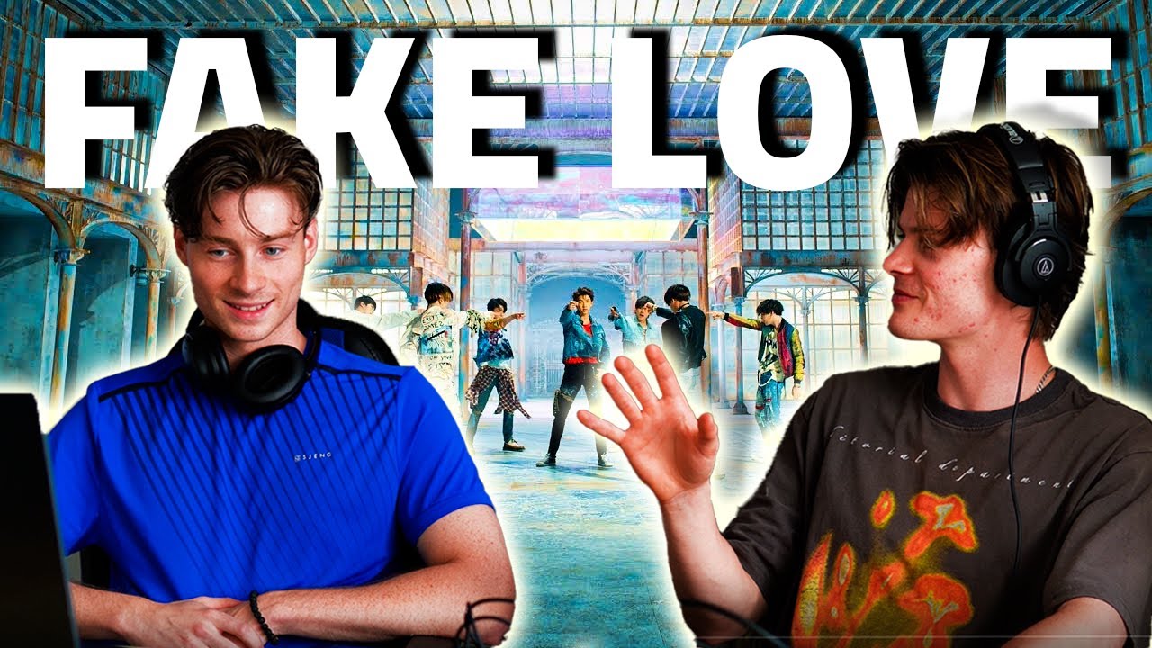 My Brother's First-Ever Reaction to BTS - 'FAKE LOVE'
