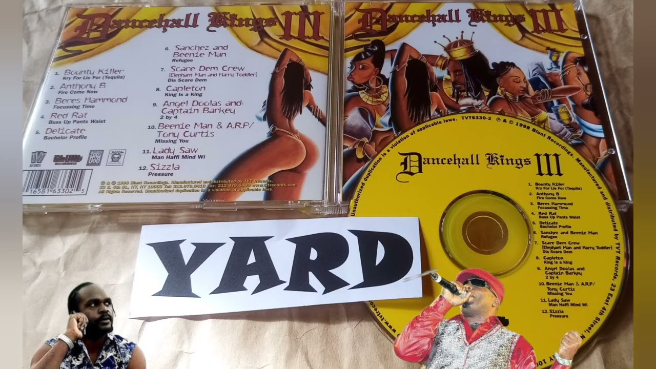 Angel Doolas,Captain Barkey - 2 By 4 (Four Bun Riddim) 1998 Bankeylous