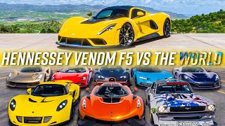 Hennessey Venom F5 vs The World! - The King of Hypercars? | Forza Horizon 5