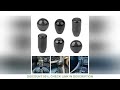 JDM Style Universal Oval/Sphere Carbon Fiber Manual Gear Shift Knob With 3 Adapter for Most Car Deco