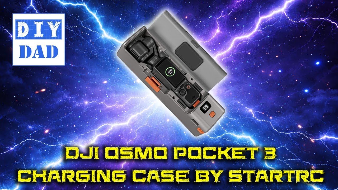 Незаменимый аксессуар для DJI Osmo Pocket 3 — зарядный чехол STARTRC.