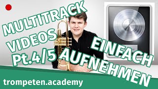 trompeten.academy | Multitrack Aufnahme | Mein Workflow | Logic Pro X | Trompete