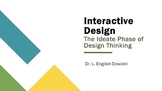 📢 Interactive Design: The Ideate Phase of Design Thinking | Web Principles/User Experience