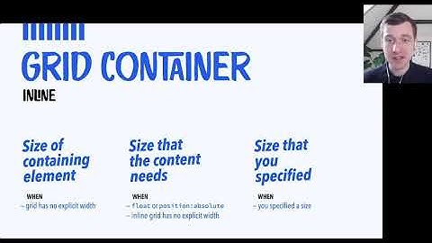 On auto sizes in Grid Layout - Talk.CSS #55