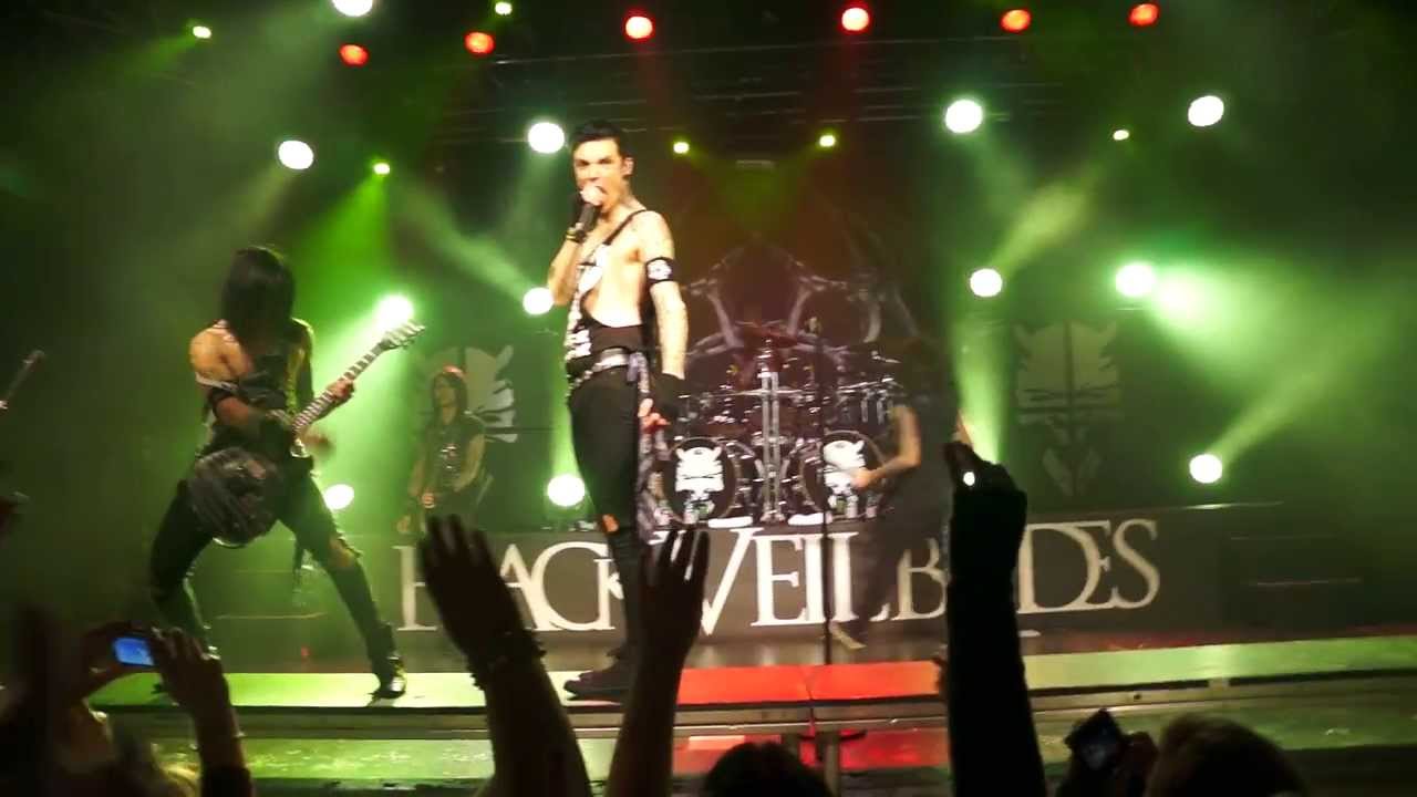 Black Veil Brides All your hate Live in Vienna, 4.12.13 YouTube