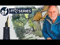 Using the fude pen for quick effective outdoor painting with barry herniman