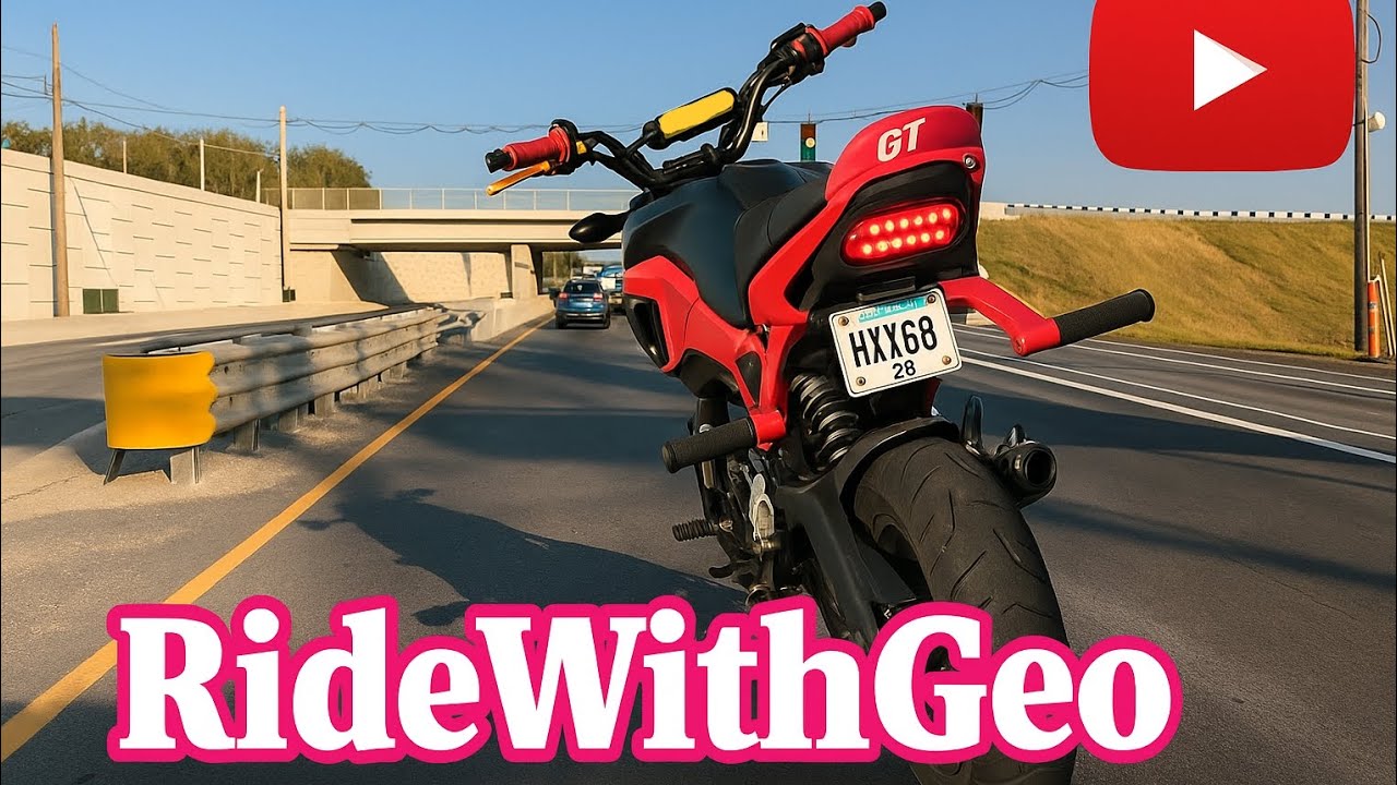 First vlog: Grom day 73mph. 