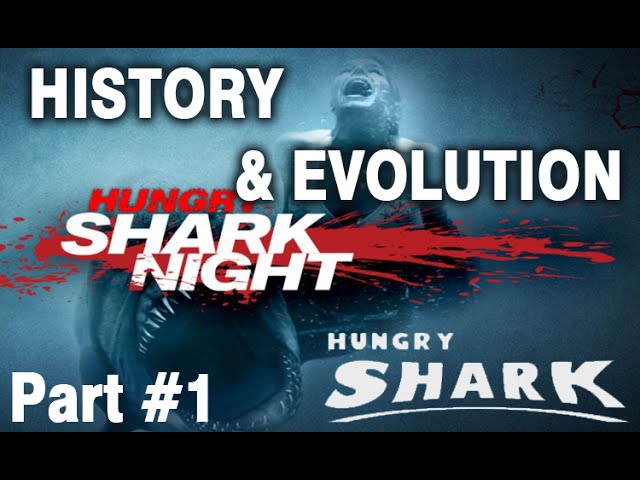 ALL HUNGRY SHARK GAMES EVOLUTION (2010-2019) 