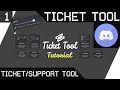 Discord Ticket Tool | Support Bot Discord | Server Spacer