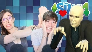 LIGANDO CON LORD VOLDEMORT WTF | Sims 4 con Sara #4