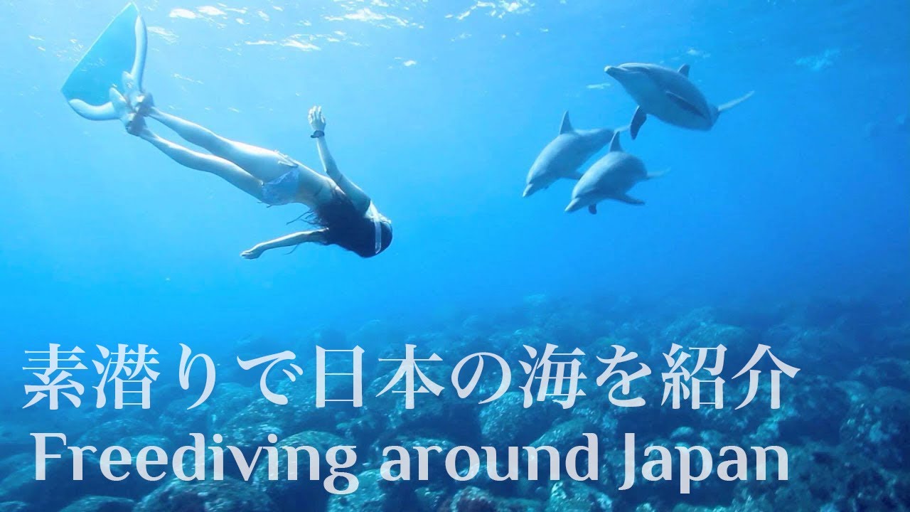 Freediving in Japan - Be free, with one breath! 素潜り/シュノーケリング/スキンダイビング/フリーダイビング