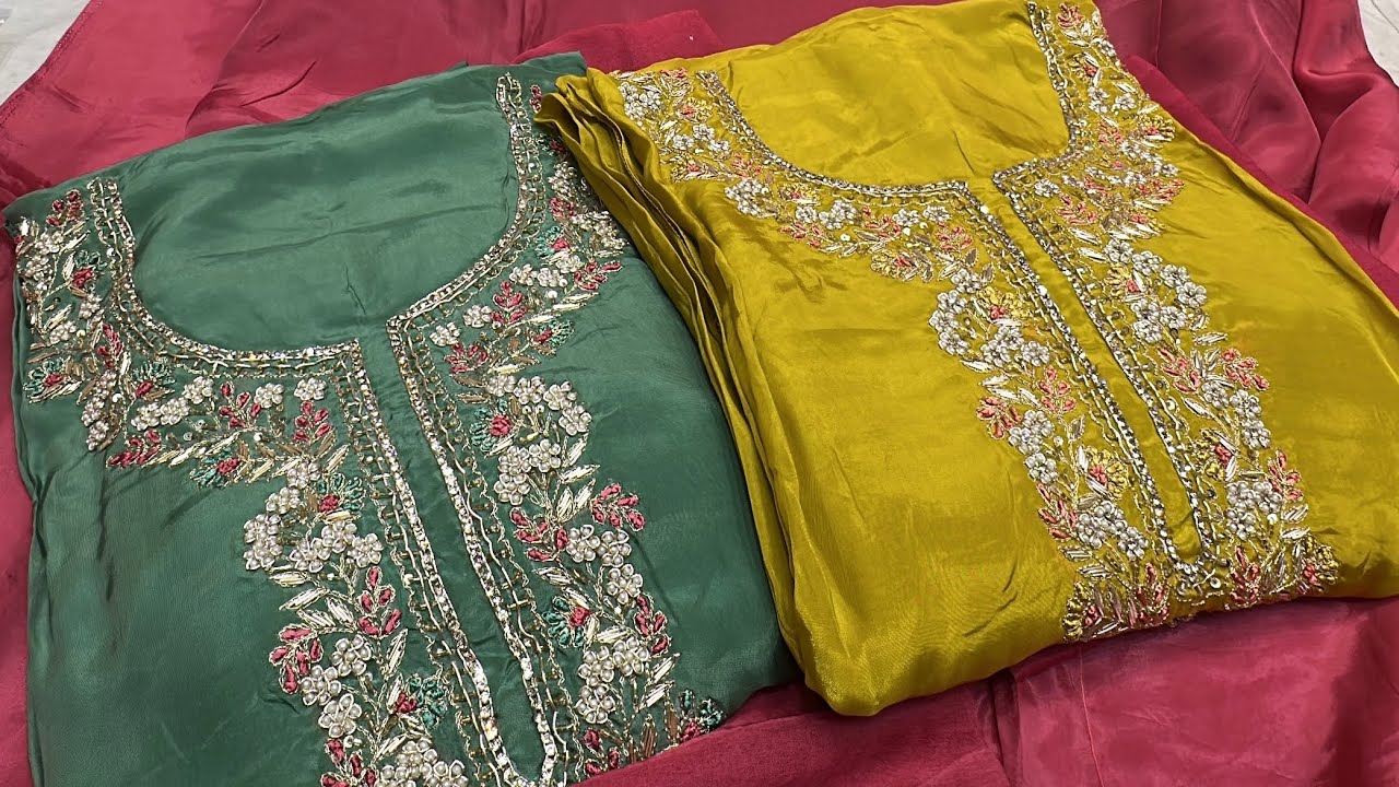 Aman Embroidery New Collection 2026 | Chandni Chowk Suits | Designer Fancy Suits | Single Available 