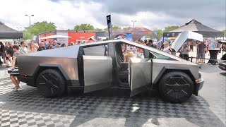 The Electrify Expo Orlando At Orange County Convention Center - Tesla Cybertruck \/ Electric Overload