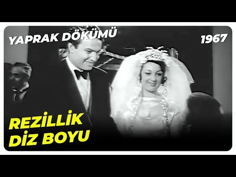 Şevket ve Ferhunde Evlendiler! | Yaprak Dökümü Fatma Girik Yeşilçam Filmi