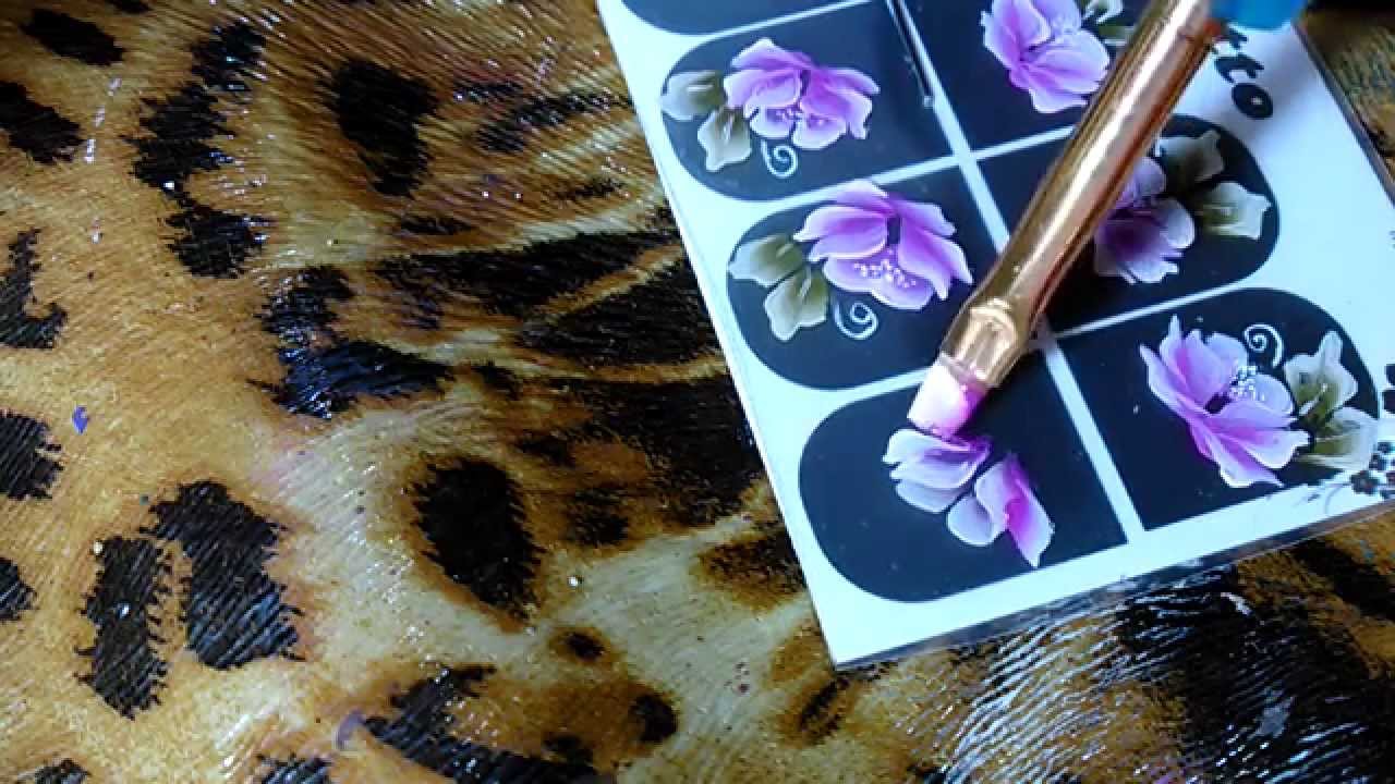 Flores em one stroke