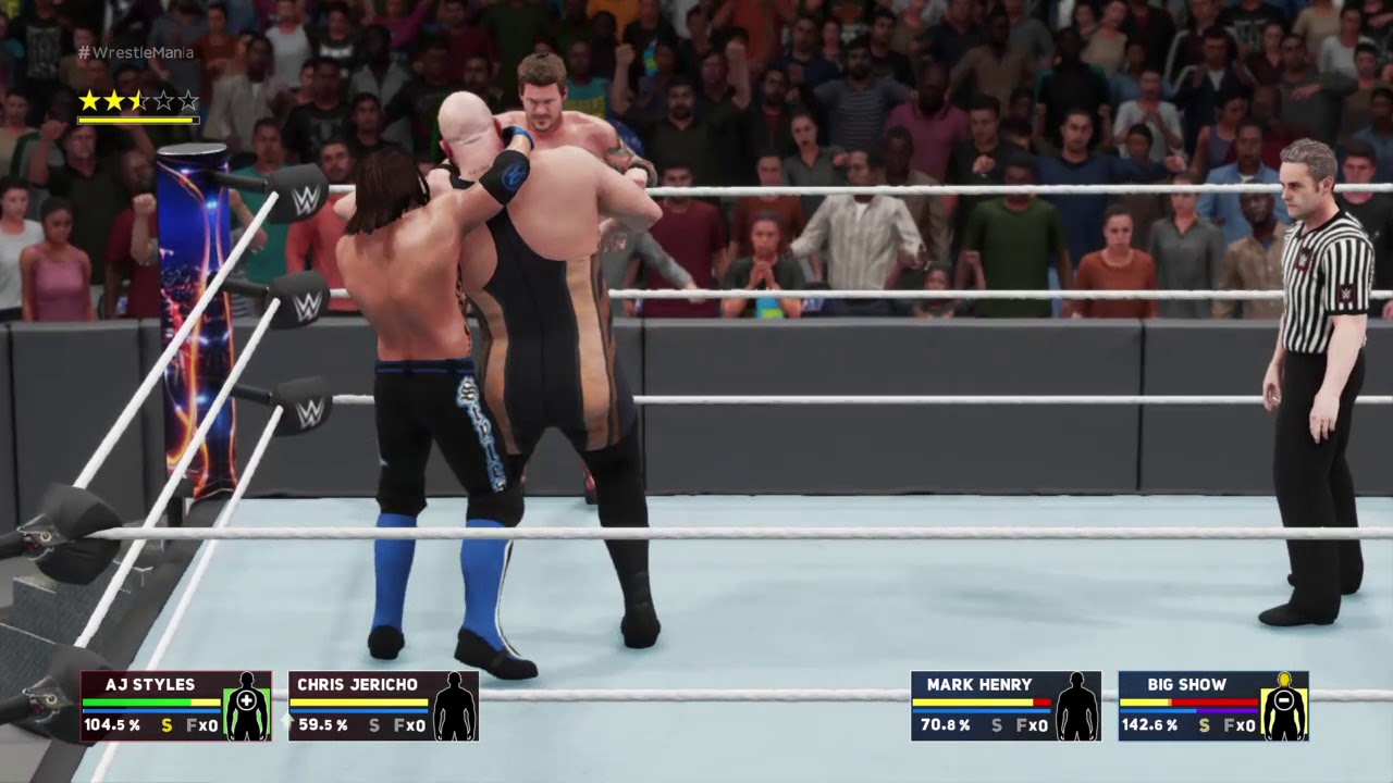 WWE 2K18 - Y2AJ VS Henry & Show + Request Match