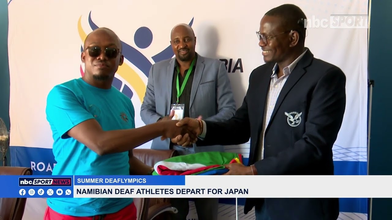 Namibian Deaf Athletes Depart For Japan