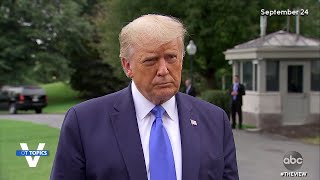 Trump Won't Commit to Peaceful Transition | The View