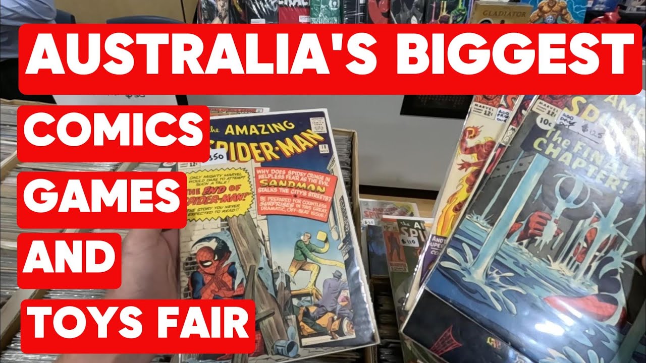 Hunting Retro at the Adelaide Comic and Toy Fair