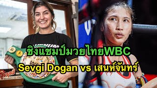 ชิงแชมป์WBCสุดมันส์ เซฟกี้เจอนักมวยไทยฟันศอกใส่หน้า โคตรโหด Sevgi Dogan vs เสนห์จันทร์ สจ.โต้งปราจีน