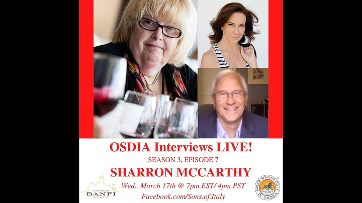 OSDIA Interviews LIVE!: Banfi Wines Sharron McCarthy