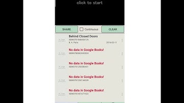 ISBN Scan for Book Description