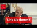 Trump attackiert Journalistin mehrfach verbal: "Sind Sie dumm?"