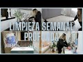 🧺 LIMPIEZA SEMANAL PROFUNDA 🧼 después de navidad 🫧 NUEVA DECORACIÓN 😍 AMBIENTADOR PARA EL ASPIRADOR