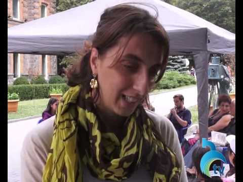 პოეზიის საღამო ბორჯომის ცენტრალურ პარკში