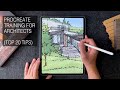 Top 20 features using Procreate for architecture - Intermediate tutorial tips