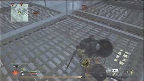 Nice mw2 6 on 1 clutch with sniper