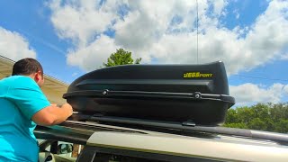 Sturdy & spacious! // JEGS Rooftop Cargo Carrier Review