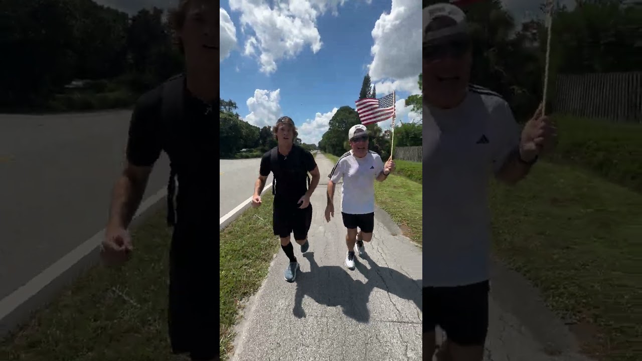 Day 7 Run with retired Chief Master Sergeant | #stopsoldiersuicide #op22